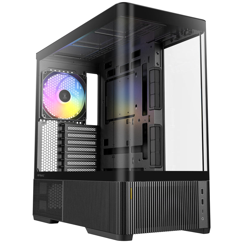 Antec C6 Curve ARGB Gaming Case Tempered Glass USB-C White