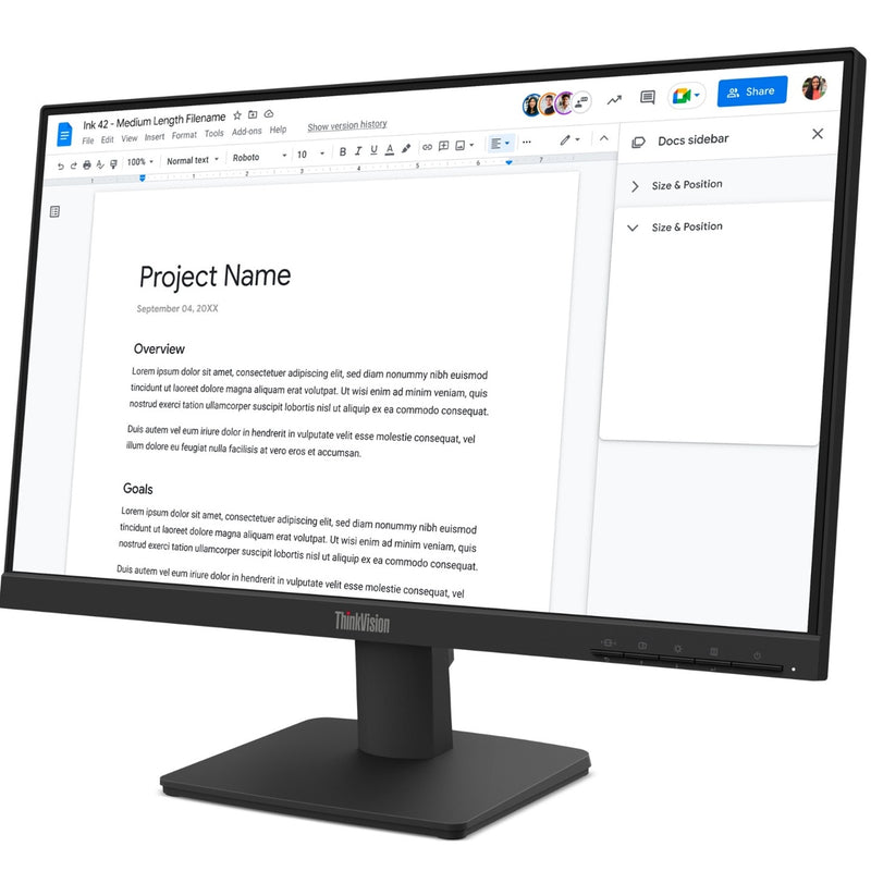 Lenovo ThinkVision S22-4e 21.5" FHD 100Hz IPS Monitor