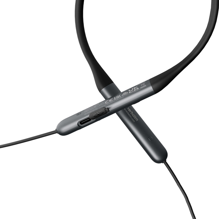 Verbatim TruSound ANC Neckband Earbuds Bluetooth 5.4 Black