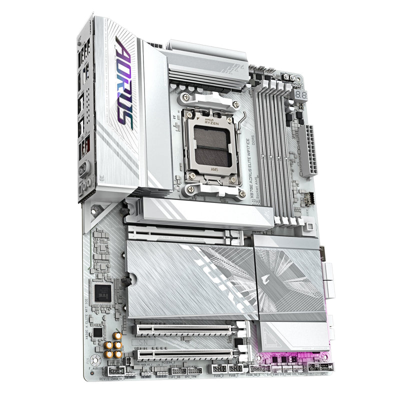Gigabyte X870E AORUS ELITE WIFI7 ICE AM5 ATX DDR5 Motherboard