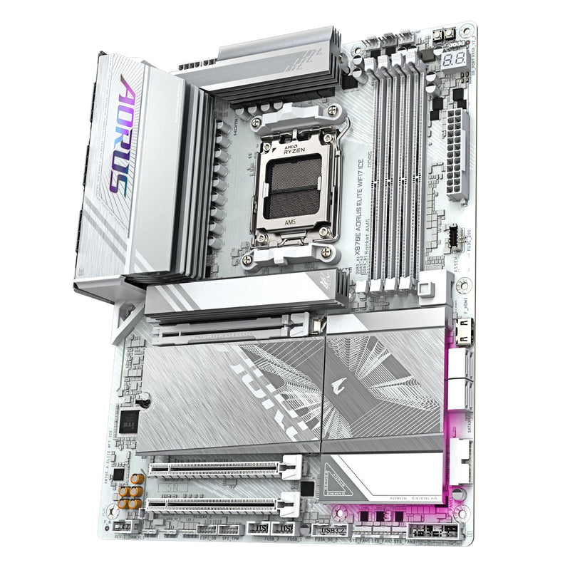 Gigabyte X870E AORUS ELITE WIFI7 ICE AM5 ATX DDR5 Motherboard