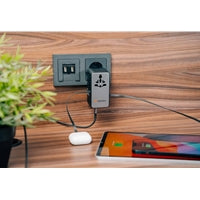Verbatim 70W Universal Travel Adapter GaN with USB-C Cable