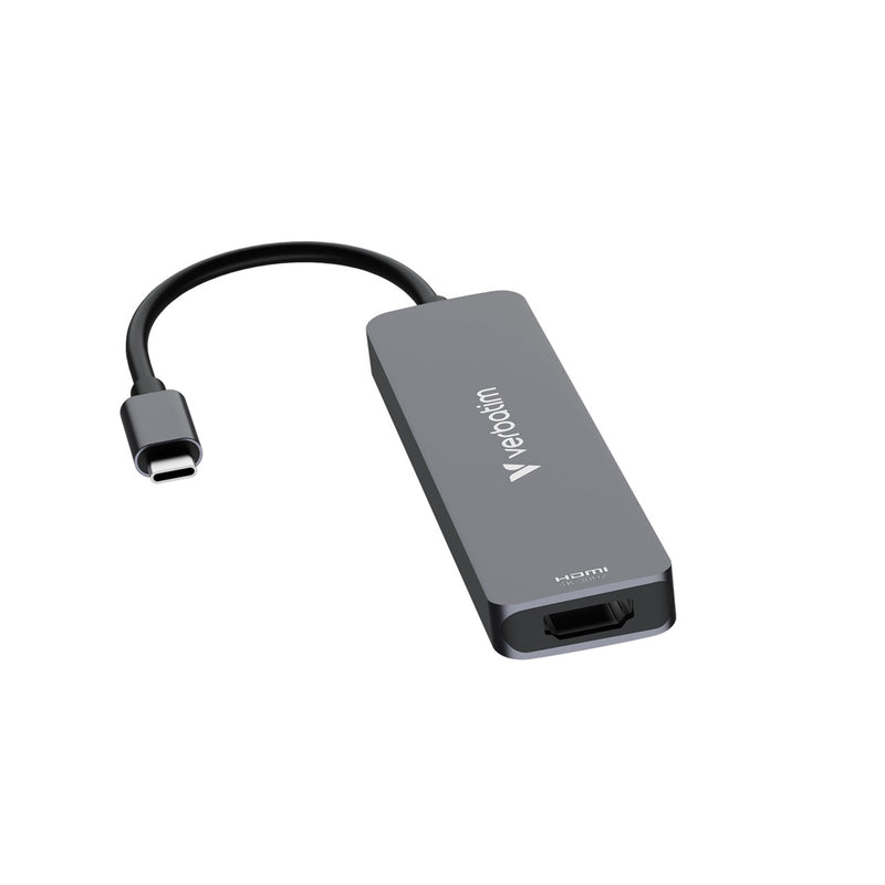 Verbatim USB-C 6 Port Hub with HDMI 4K & 100W PD Charge