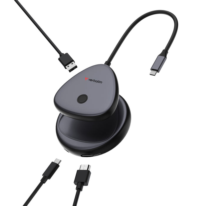 Verbatim 4K Wireless Display Adapter USB-C HDMI Screen Cast