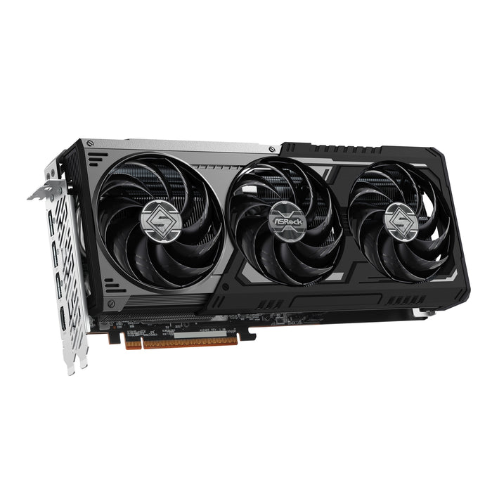 ASRock RX 9070 GRE Steel Legend 12GB OC Triple Fan GPU