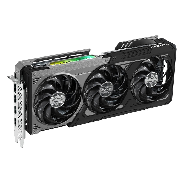 ASRock RX 9070 GRE Steel Legend 12GB OC Triple Fan GPU