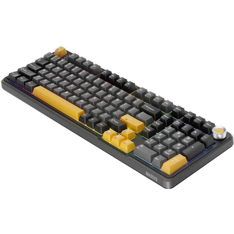 MARVO Titan 98 Wireless Mechanical Keyboard RGB UK Layout