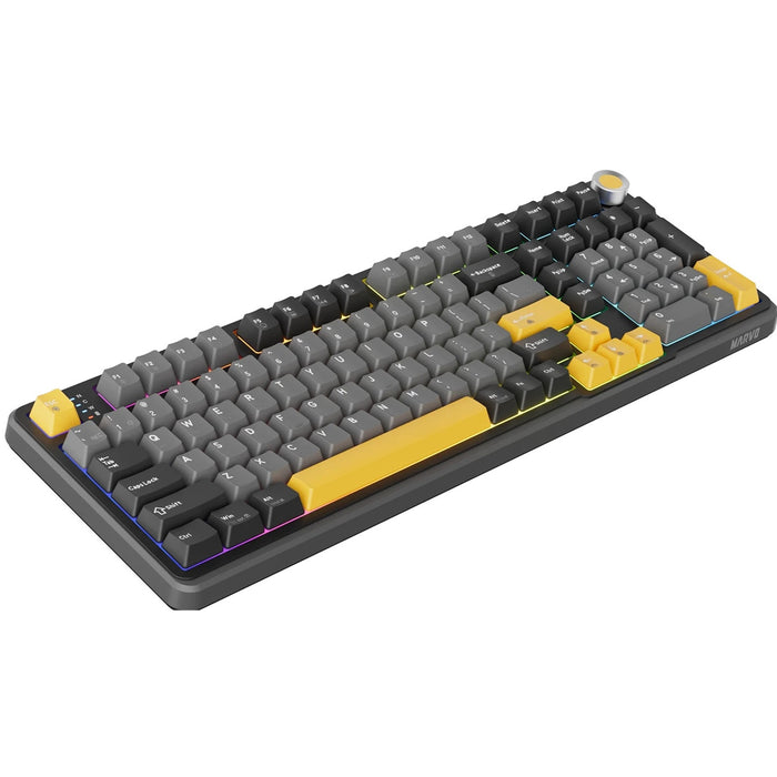 MARVO Titan 98 Wireless Mechanical Keyboard RGB UK Layout