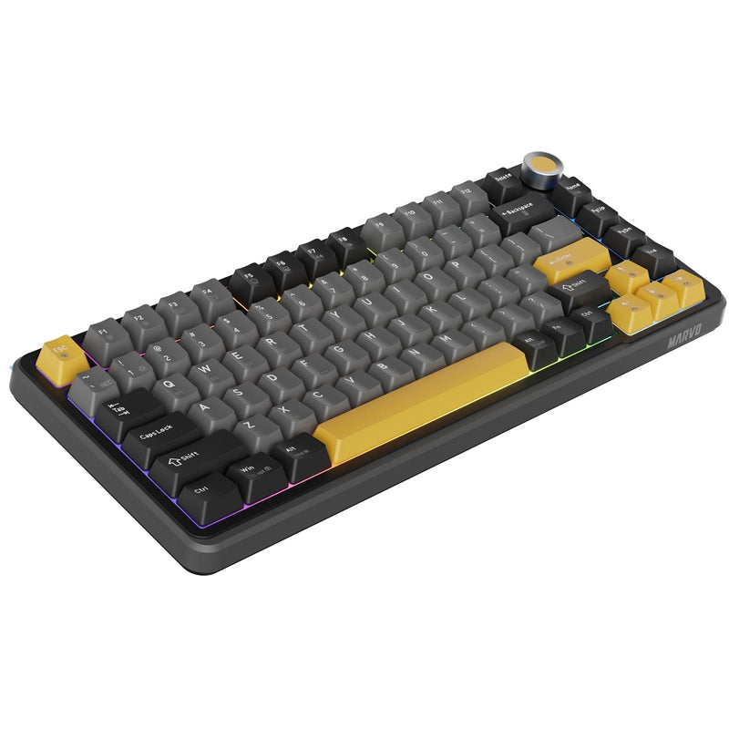 MARVO Titan 75 Wireless Mechanical Gaming Keyboard UK Layout