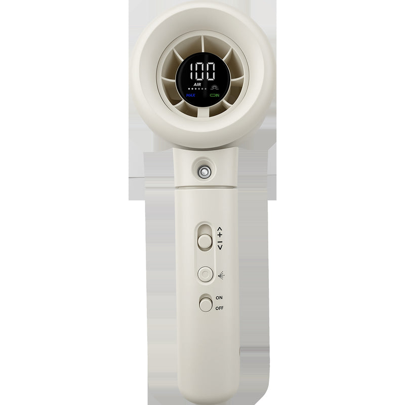 Verbatim Cool & Go Aqua Breeze Handheld Mist Fan White/Silver