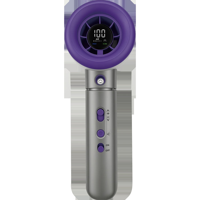 Verbatim Cool & Go Aqua Breeze Handheld Mist Fan Purple/Grey