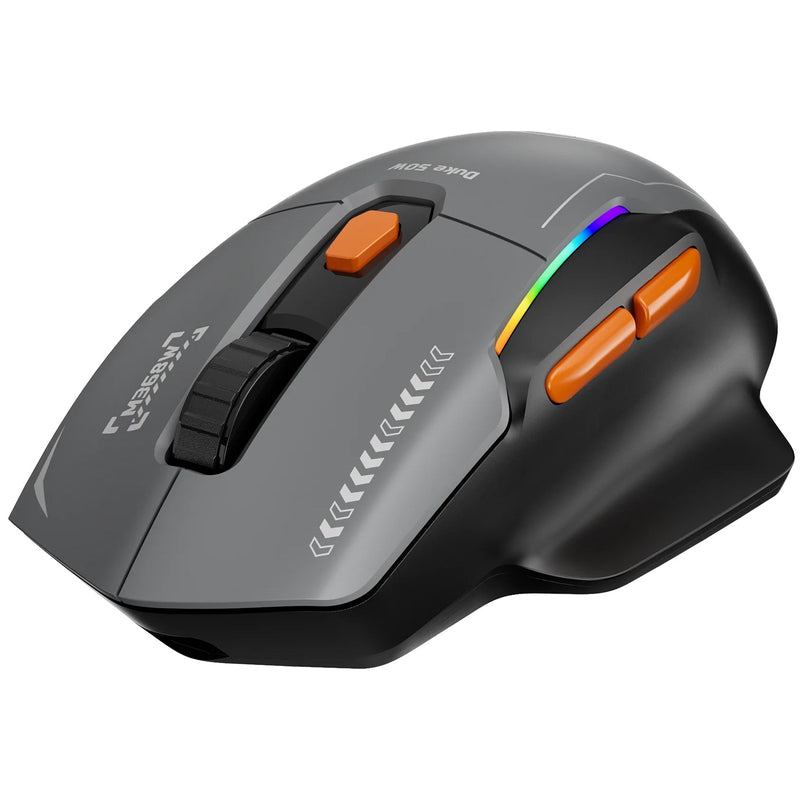 MARVO Duke 50W Wireless Gaming Mouse RGB 12800 DPI Tri-Mode