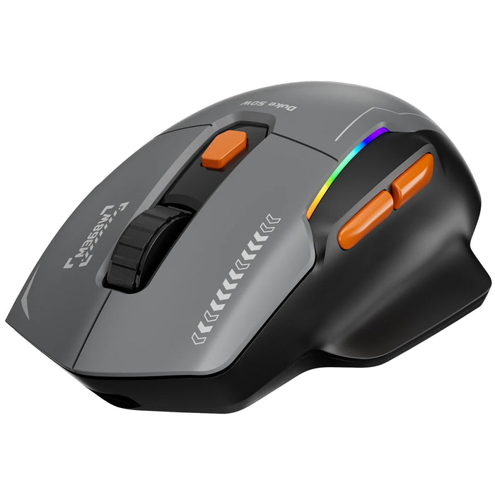 MARVO Duke 50W Wireless Gaming Mouse RGB 12800 DPI Tri-Mode