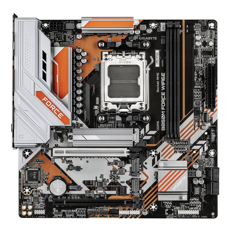 Gigabyte B850M FORCE WiFi6E AM5 DDR5 Micro ATX Motherboard