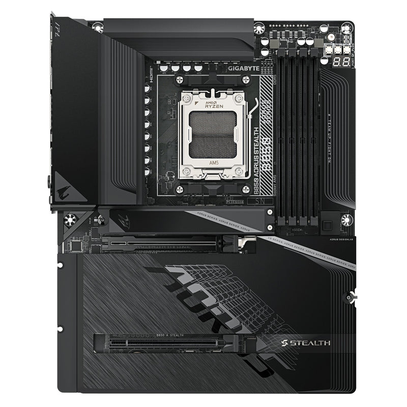 Gigabyte B850 AORUS Stealth AM5 WiFi7 5GbE ATX Motherboard