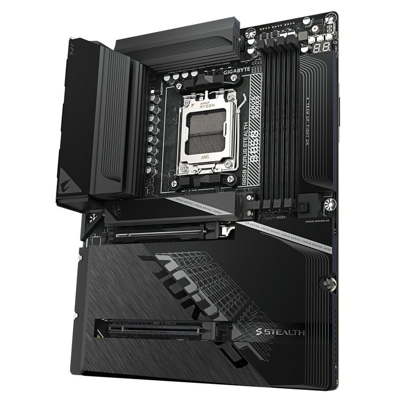 Gigabyte B850 AORUS Stealth AM5 WiFi7 5GbE ATX Motherboard