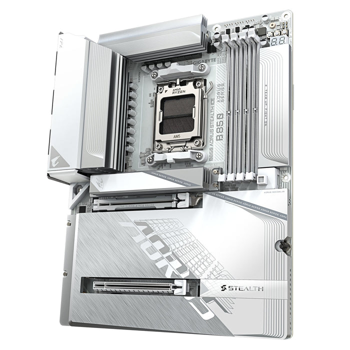 Gigabyte B850 AORUS Stealth Ice WiFi7 AM5 ATX Motherboard