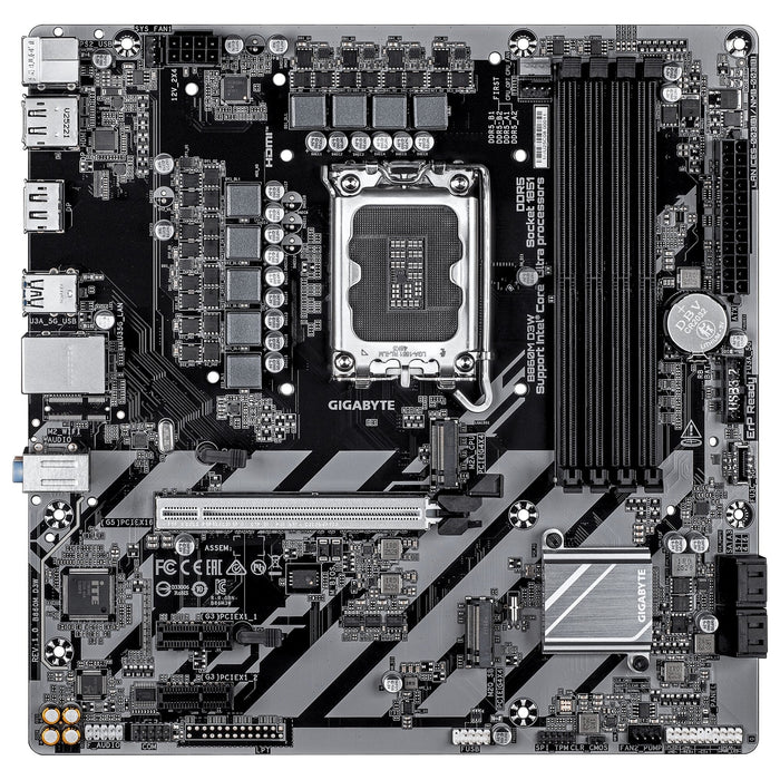 Gigabyte B860M D3W DDR5 Intel LGA1851 Micro ATX Motherboard