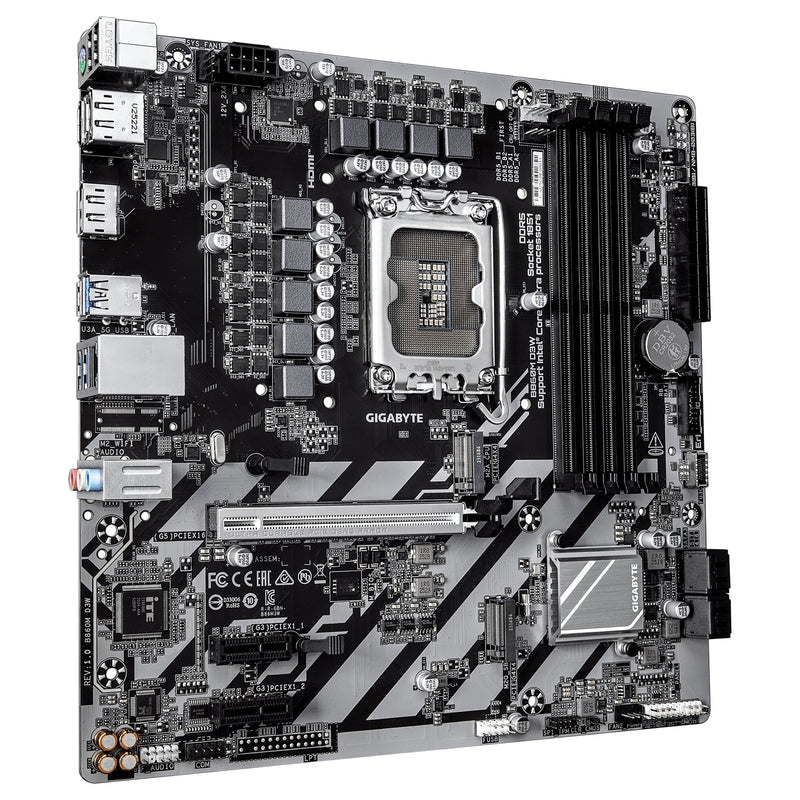 Gigabyte B860M D3W DDR5 Intel LGA1851 Micro ATX Motherboard