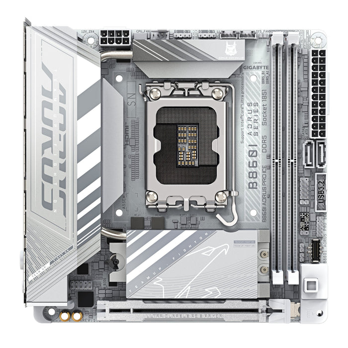 Gigabyte B860I AORUS Pro ICE WiFi7 Intel Mini ITX Motherboard