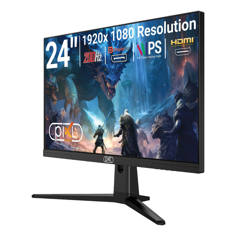 piXL X-Series 24.5" 200Hz Gaming Monitor IPS 0.5ms Full HD