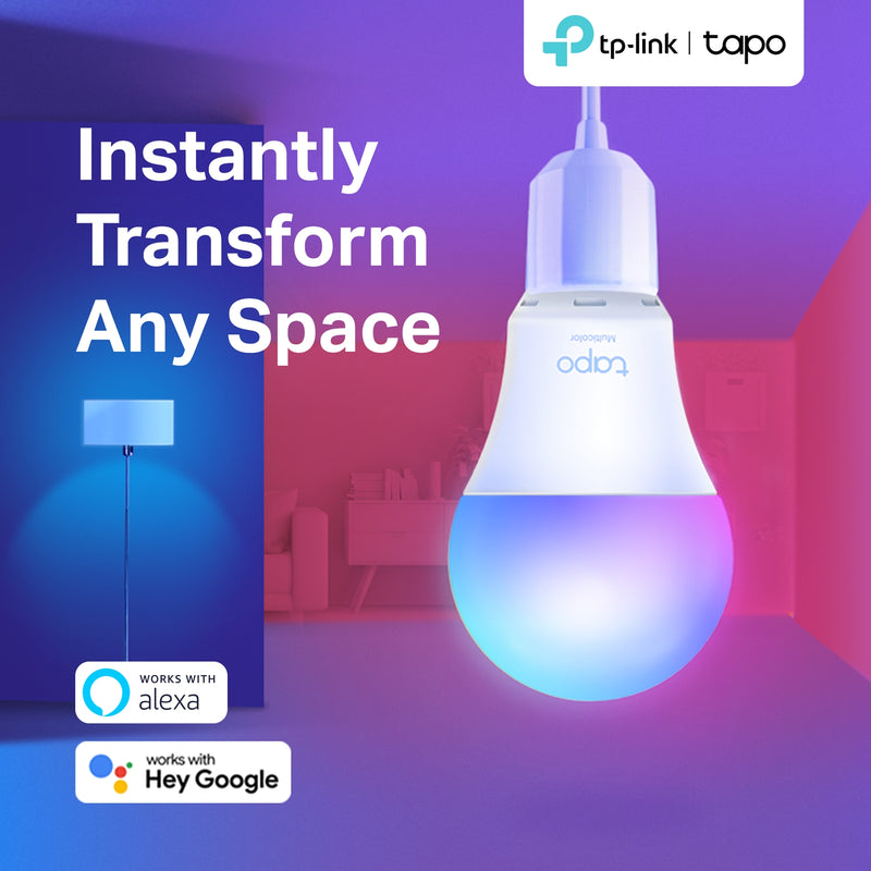 TP-Link Tapo L530B Smart WiFi Multicolour B22 Bulb 2 Pack