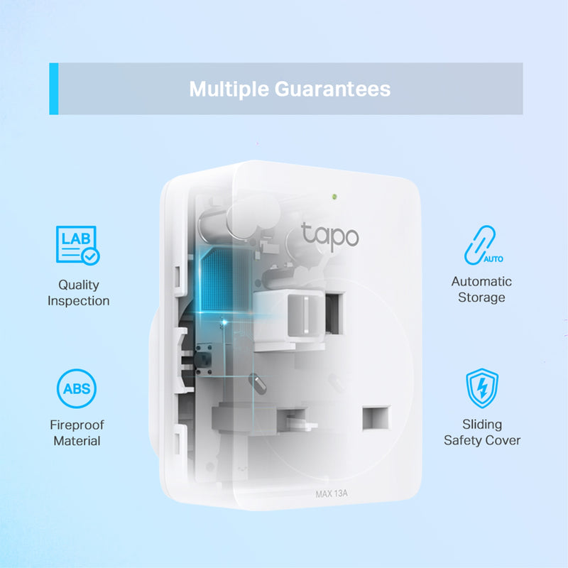 TP-Link Tapo P100 Mini Smart WiFi Socket 4 Pack with Alexa
