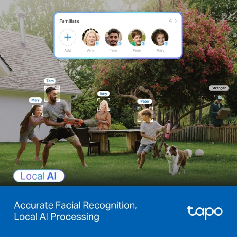 TP-Link Tapo C560WS 4K Outdoor Pan Tilt WiFi Security Camera