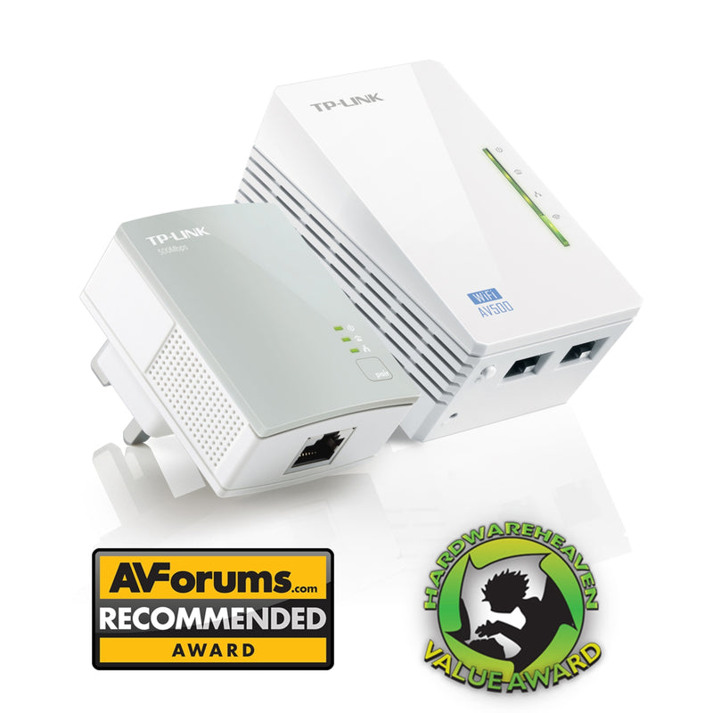 TP-Link TL-WPA4220 KIT AV600 Powerline WiFi Booster Kit