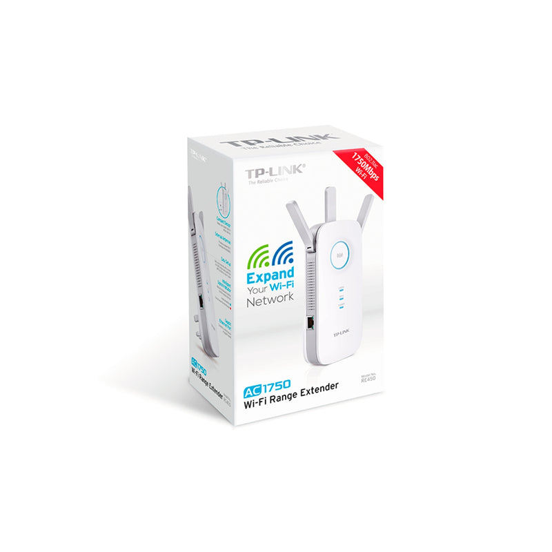TP-Link RE450 AC1750 Dual Band WiFi Range Extender EasyMesh