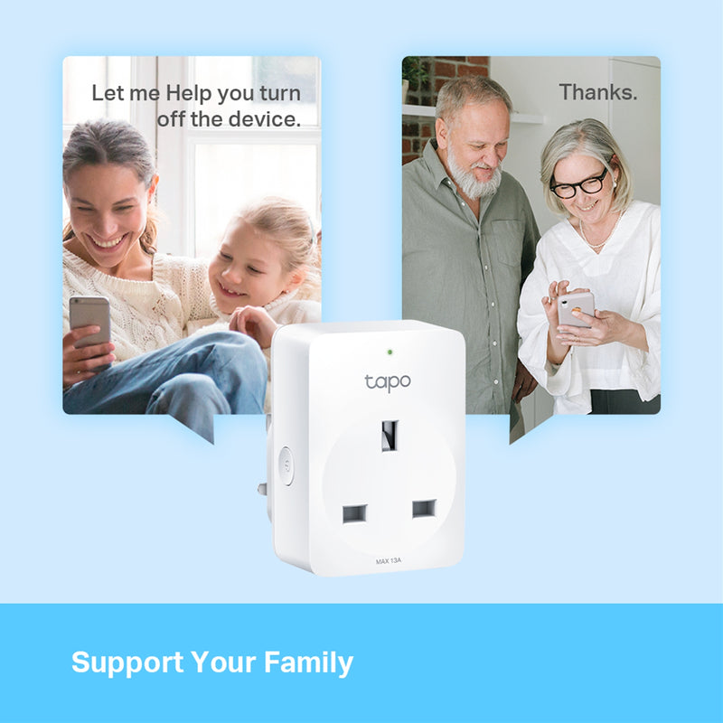 TP-Link Tapo P110 Smart WiFi Plug with Energy Monitoring 4 Pack