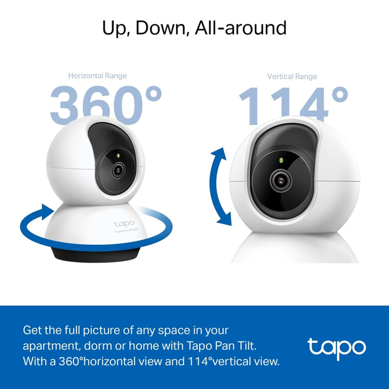 TP-Link Tapo C220 2K Pan Tilt AI WiFi Security Camera