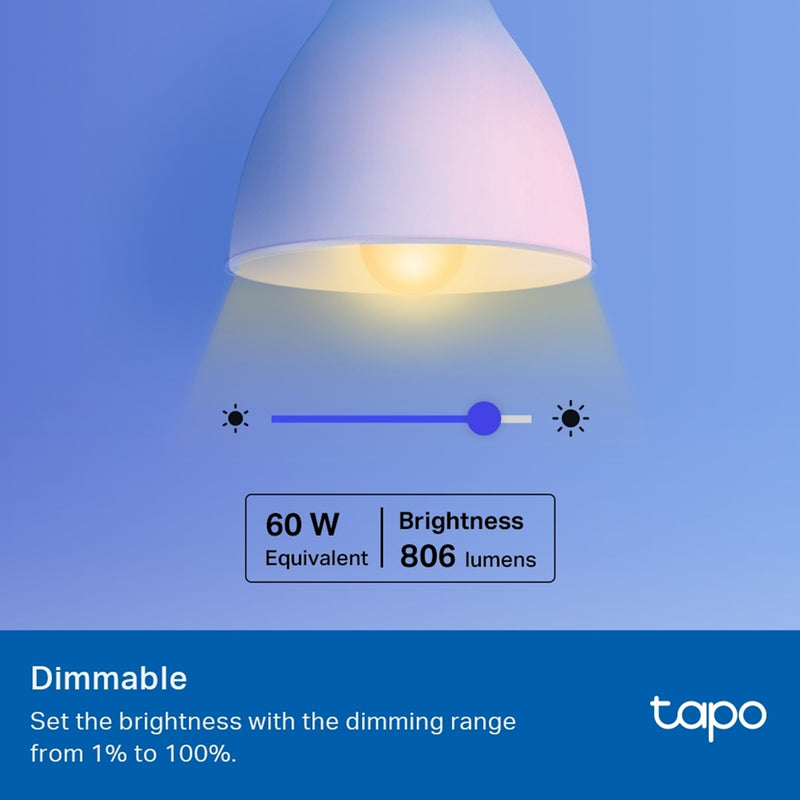 TP-Link Tapo L530E Smart WiFi Multicolour E27 LED Bulb