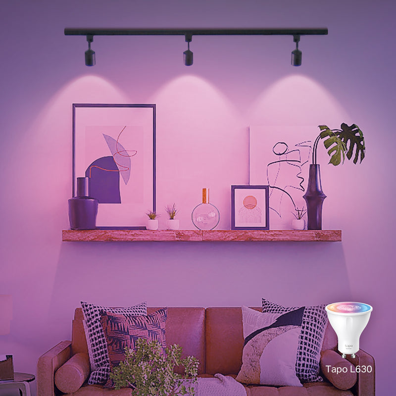 TP-Link Tapo L630 Smart WiFi GU10 Spotlight 2 Pack Multicolour