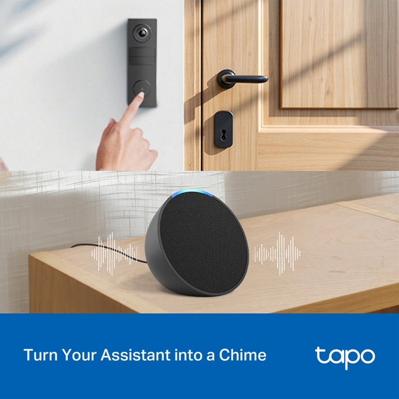 TP-Link Tapo TD20 Smart Video Doorbell Mini 2K Battery Powered