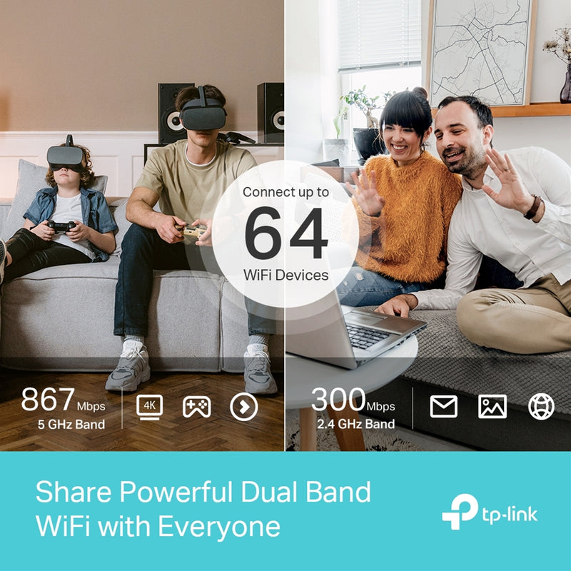 TP-Link Archer MR600 AC1200 4G+ LTE Cat6 Gigabit Router