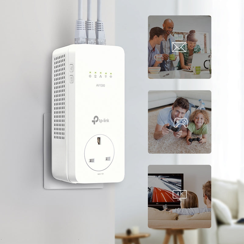 TP-Link TL-WPA8631P KIT AV1300 Powerline AC1200 WiFi Kit