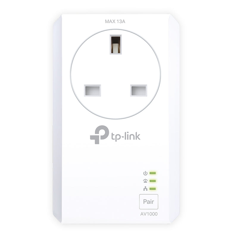 TP-Link TL-PA7027P AV1000 Gigabit Pass-Through Powerline Kit