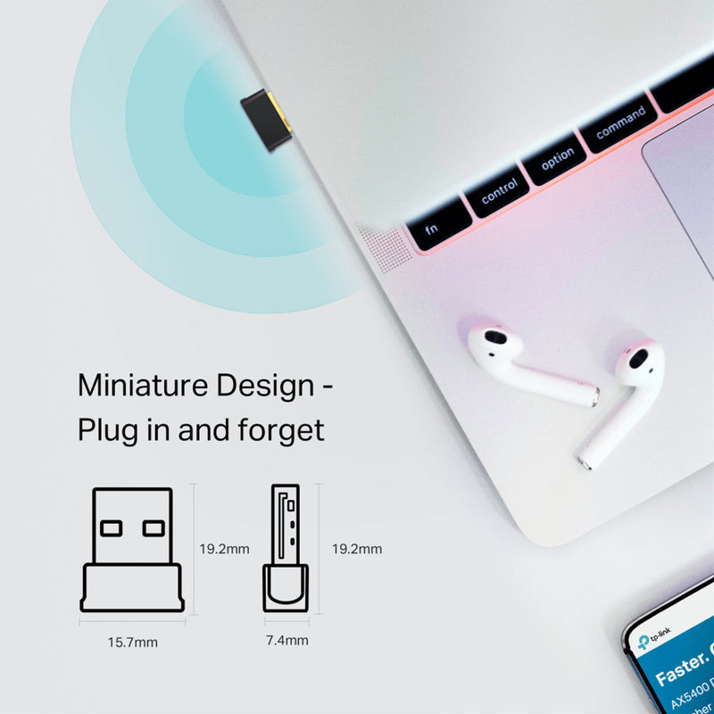 TP-Link Archer T2UB Nano AC600 WiFi Bluetooth USB Adapter