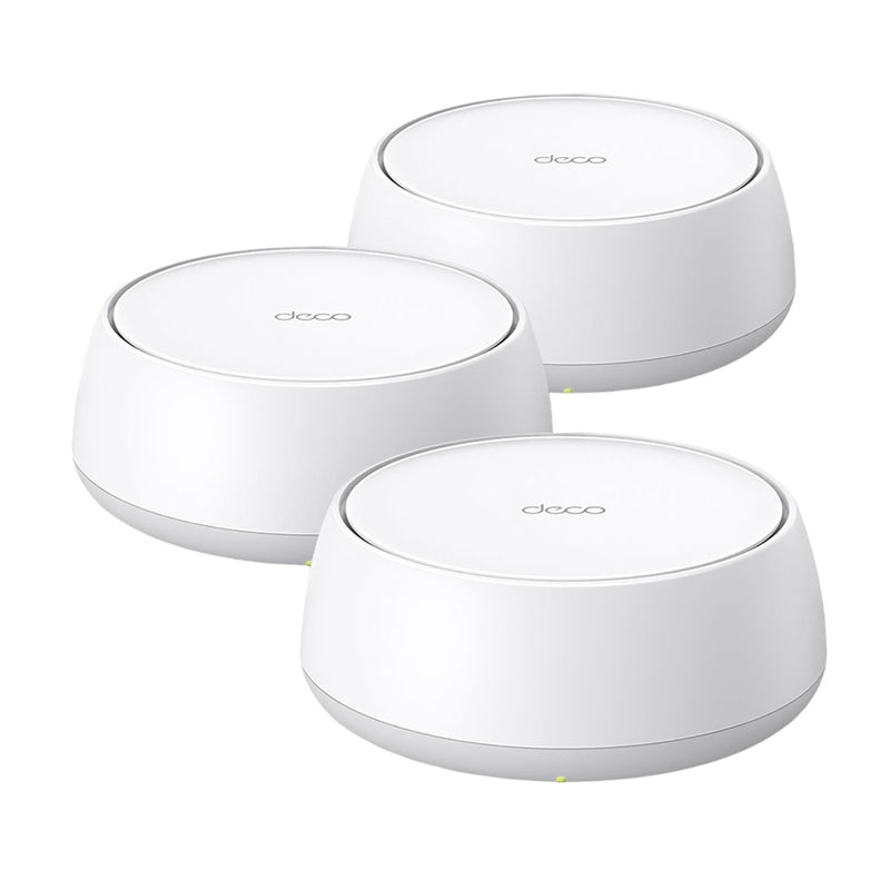 TP-Link Deco BE25 WiFi 7 Mesh System 3 Pack BE3600 2.5Gbps