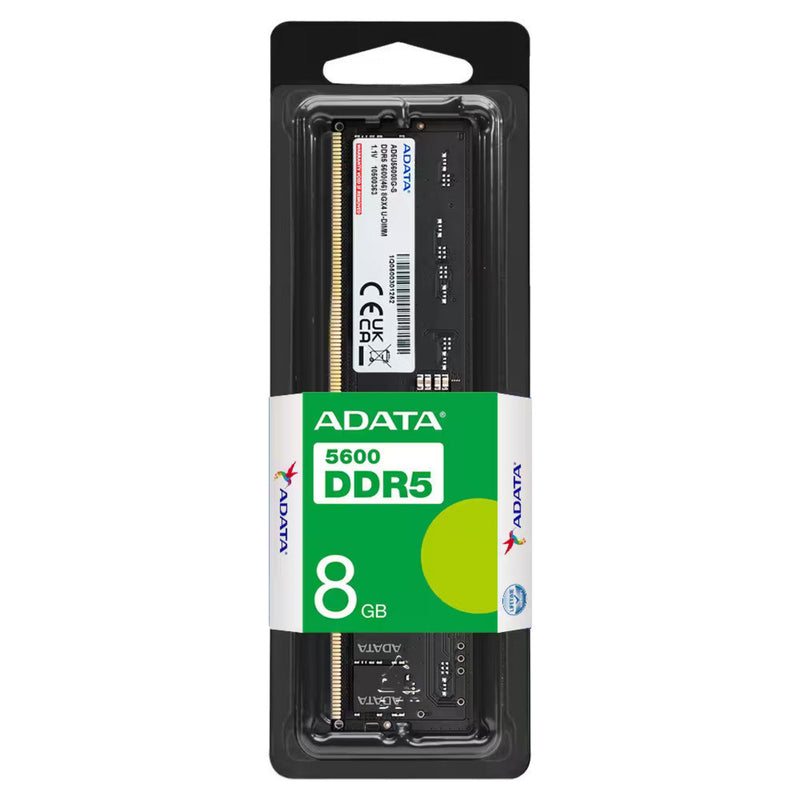 ADATA 8GB DDR5 5600MHz U-DIMM Memory Module CL46 1.1V