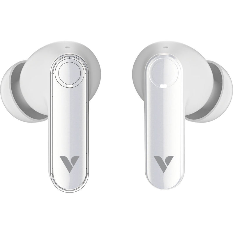 Verbatim TruSound Pro ANC Wireless Earbuds White Bluetooth 5.4