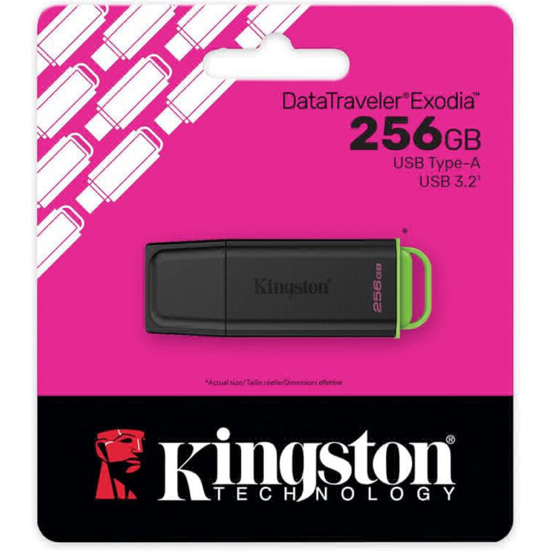 Kingston DataTraveler Exodia 256GB USB 3.2 Gen 1 Flash Drive
