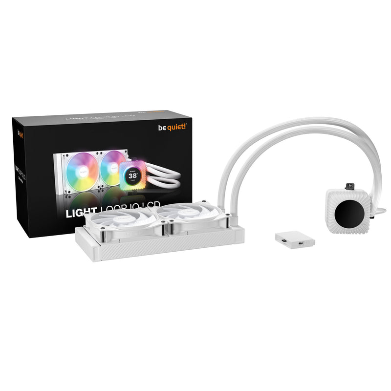be quiet! Light Loop IO LCD 240mm White ARGB AIO CPU Cooler