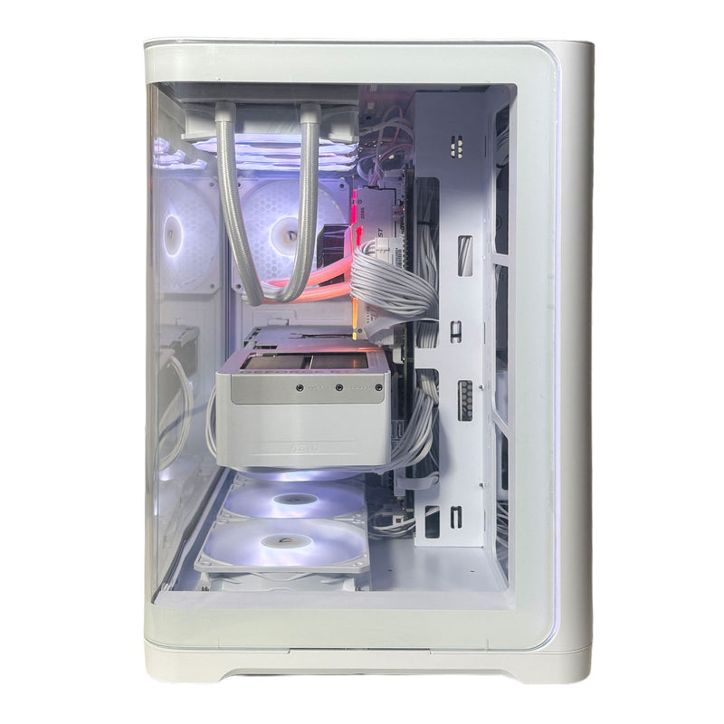 Ryzen 7 7800X3D RTX 5070 Ti White Gaming PC DDR5 32GB 2TB