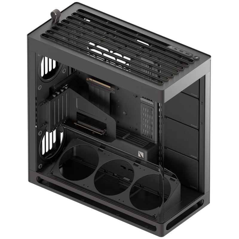 HAVN HS 420 VGPU Black PC Case Vertical GPU E-ATX Mid Tower