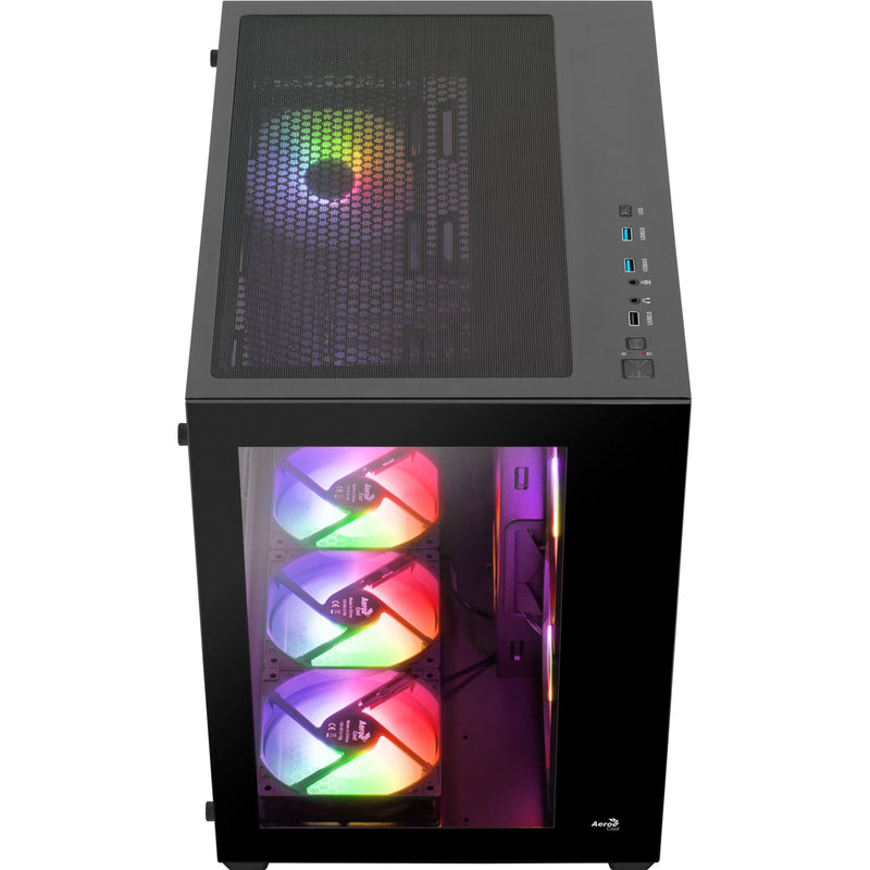 Aerocool Dryft V2 RGB Mid Tower ATX PC Case Tempered Glass