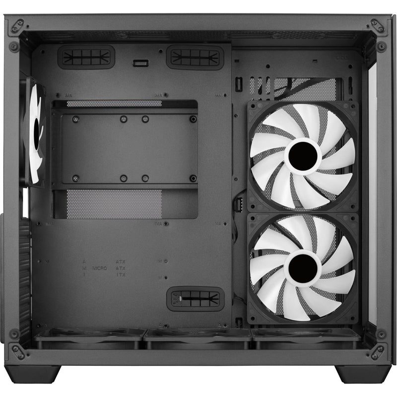 Aerocool Dryft V2 RGB Mid Tower ATX PC Case Tempered Glass