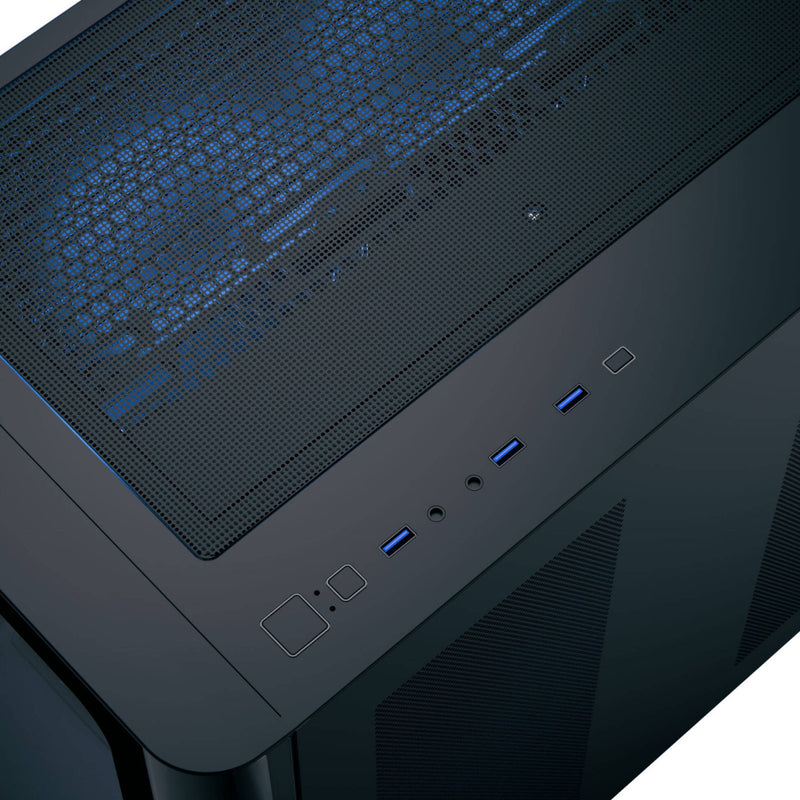 Aerocool Dryft Mini V2 RGB Micro ATX Case Tempered Glass
