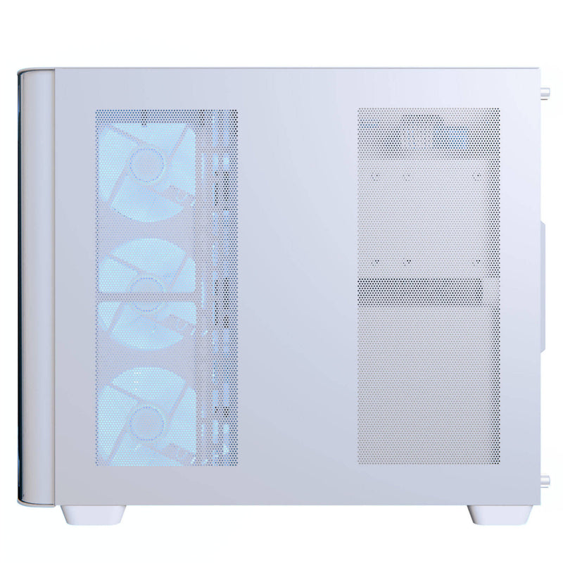 Aerocool Dryft Mini V2 White RGB Micro ATX Tempered Glass Case